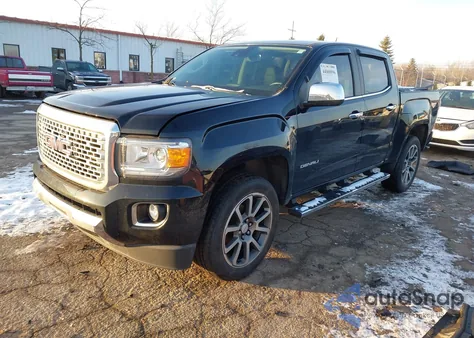 2018 GMC Canyon Denali from USA, damaged, VIN 1GTG5EENXJ1323601